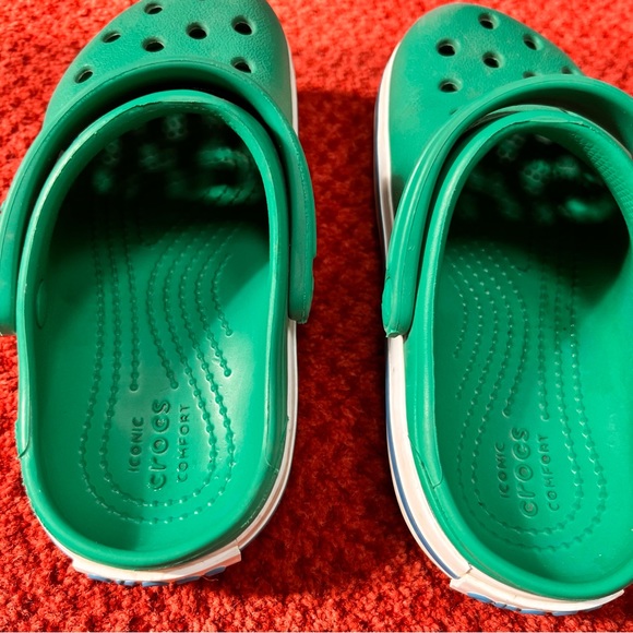 ❤️Host Pick❤️Kids Green Crocs - Picture 11 of 16